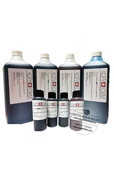 Decoratiuni Dulci Cerneala comestibila пълнител 1L - Жълт