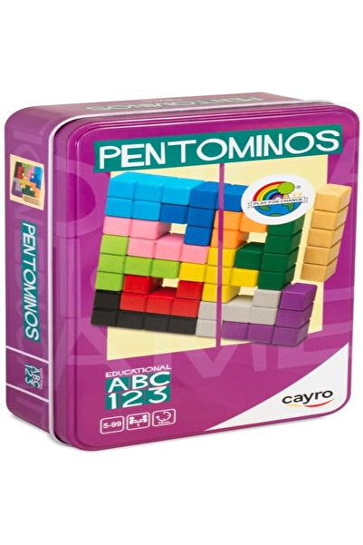 Generic Cairo - Pentominos Metal Box (FSC Wood)