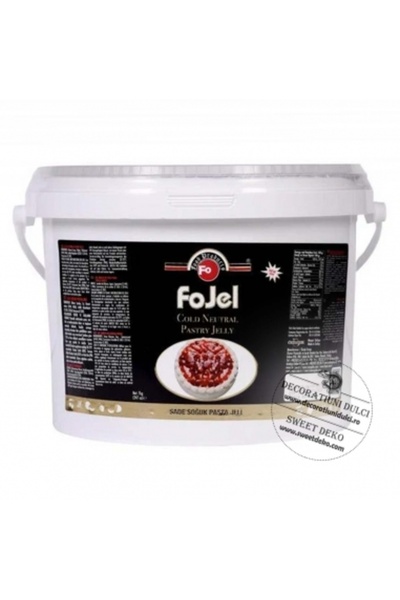 Decoratiuni Dulci Gel neutru transparent - FoJel 7kg