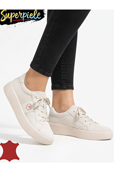 ANGEL BLUE Comfortable casual shoes for women made of genuine Leather with a ...