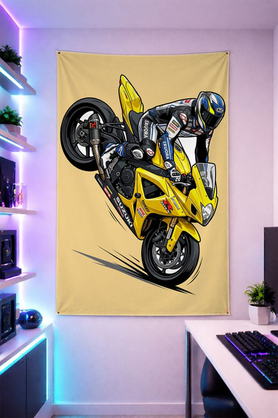 Reyhani Motor-4 Patterned Wall Covering Brilliant Quality Fabric Room Decor T...