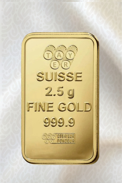 Gold سبيكة ذهب سعودية وزن نصف 2.5 جرام عيار 24