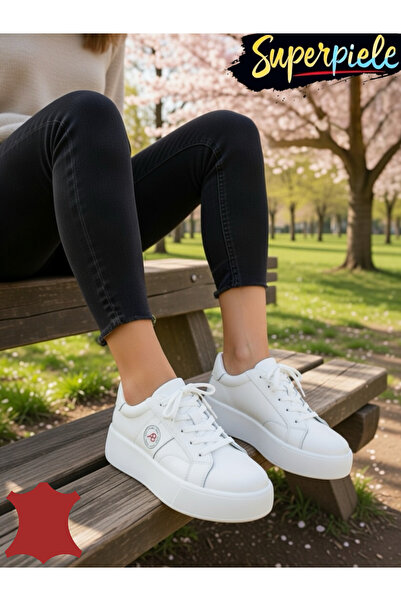 ANGEL BLUE Comfortable casual shoes for women made of genuine Leather with a ...