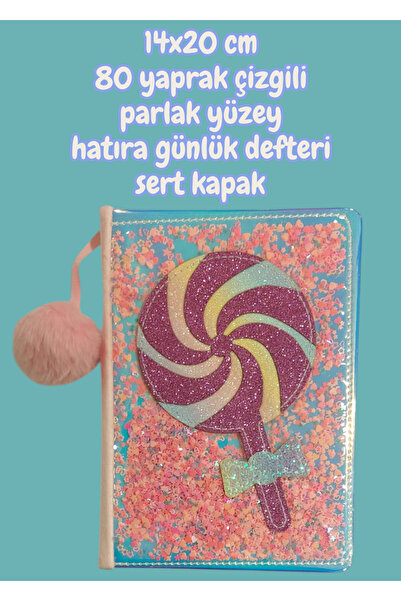 SEYFİKİRTASİYE 14x20 cm 80 sheets lined glossy surface hardcover memory journ...