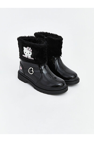 LC Waikiki ΝΕΑ ΣΕΖΟΝ ΑΠΟ ΤΗΝ GÜLİS GİYİM Μαύρες παιδικές μπότες Hello Kitty B...
