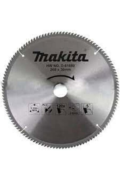 Makita D-61880 - Alüminyum Kesim Daire Testere 260x120 Diş