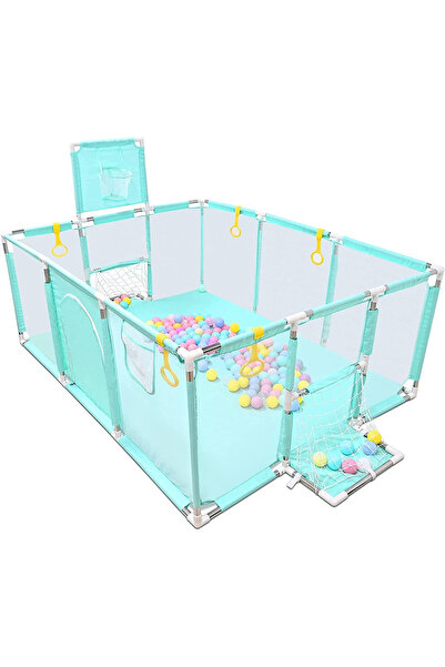 My modern game Foldable play tent with 30 colorful balls, size 230 cm long x ...