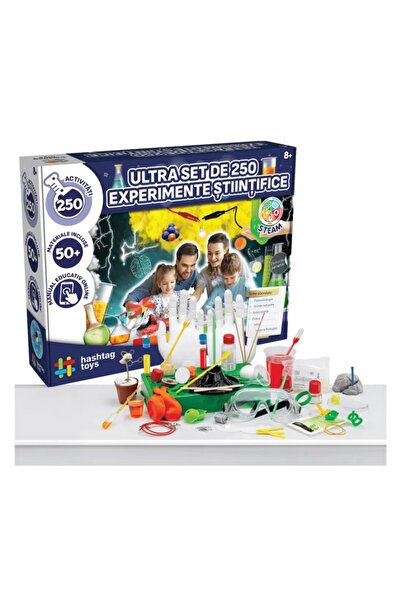 Hashtag Toys Set Ultra de 250 de experimente științifice