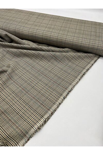 Kumaş Sevdası Ekose Flanel Polivskon (Eni 145cm) Elbise Kalemetek, Pantalon,C...