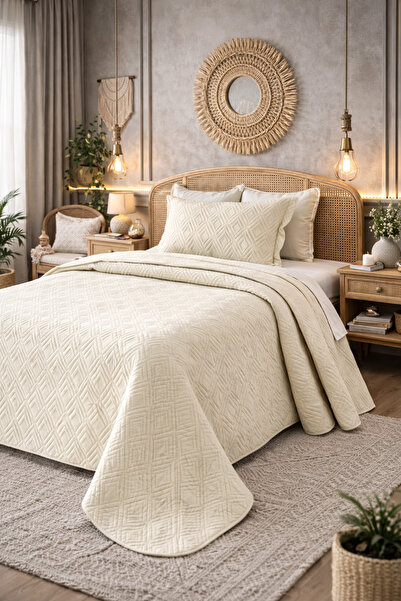 Bikaya Home Velvet Single Bedspread Set |   180X240 cm |   Soft-Textured |   ...