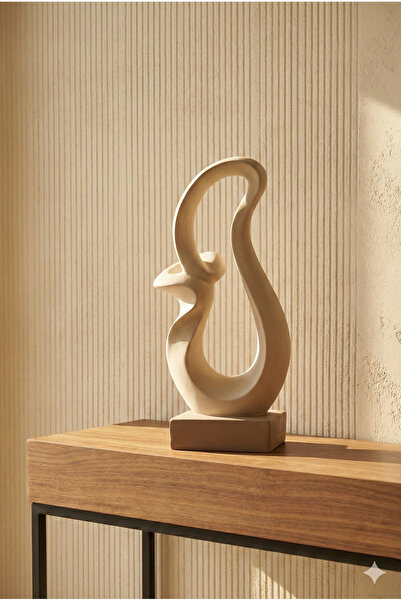 Dekoromi Dekoratif Trend Soyut Biblo Heykel Ev Dekorasyon (50x24cm)