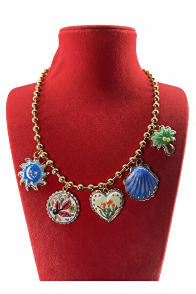 LUX Akdeniz Esintili Figürlü Charm Kolye