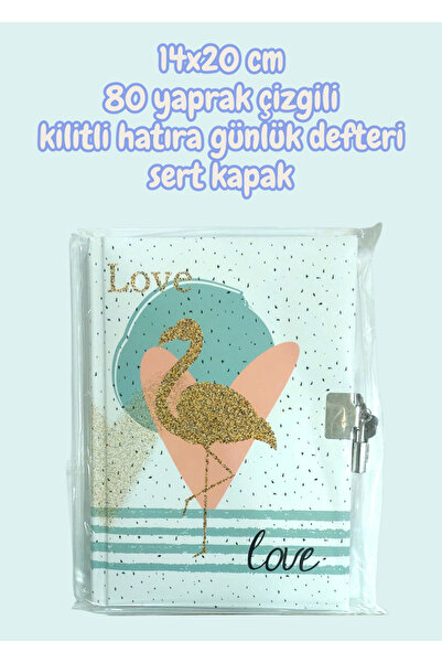 SEYFİKİRTASİYE 14X20 cm 80 Sheets Lined Ziplock Souvenir Diary Notebook Hard ...