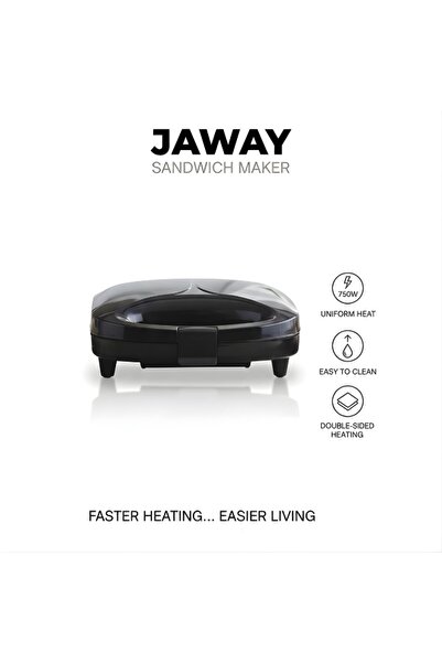 Generic Jaway JAW-501 Sandwich Maker, 750W, Non-stick Coating, Double Heating...
