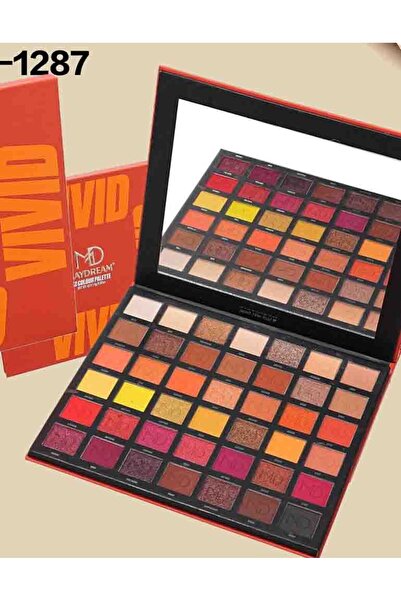MAYDREAM Shade Eyes Palette 42 Colors PH-1287 Fiery and Earthy Color Notebook