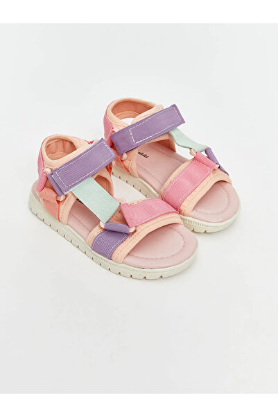 LC Waikiki Lcw Steps Mixed Velcro Baby Girl Sandals