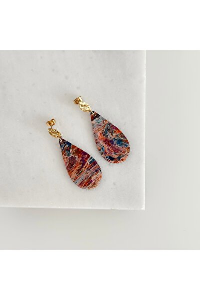 Vesce Atelier Terra Desen Handmade Drop Earrings