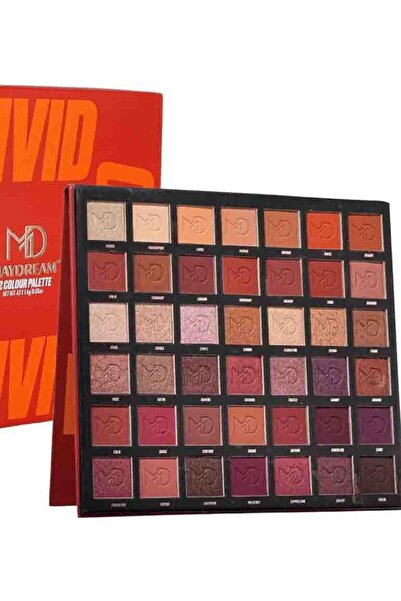 MAYDREAM Shade Eyes Palette 42 Colors PH-1288 Deep and Warm Colors Notebook.