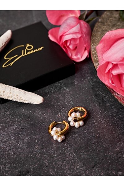 OEM Round earrings with pearls