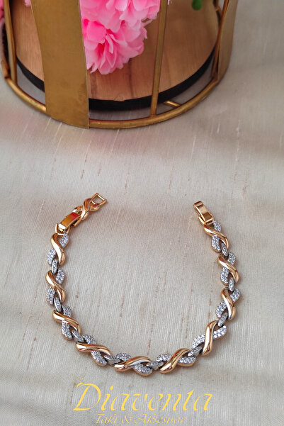 DİAVENTA TAKI VE AKSESUAR Xuping Vip Design Infinity Stone Bracelet Xuping Ro...