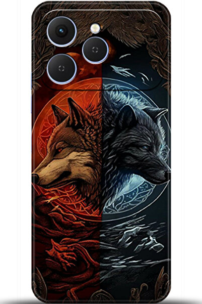 TECNO حافظة سبارك 40 مطبوعة بتقنية HD - أنا عديمة الدفاع 5136