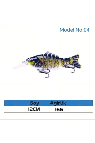 OEM Eklemli Gagalı Maket Balık