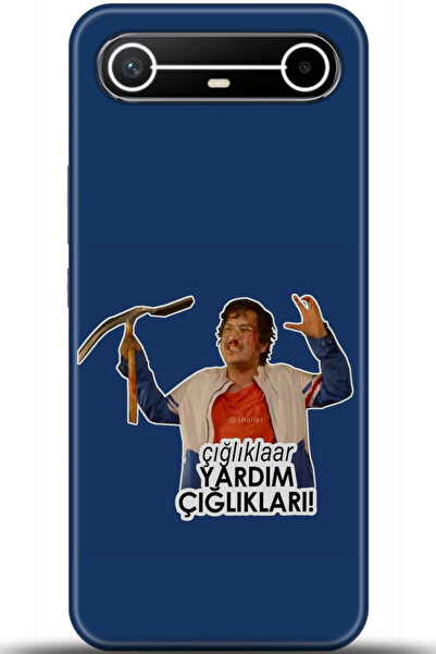 TECNO حافظة سبارك سليم 5G مطبوعة بتقنية HD - أنا عديمة الحماية 5157