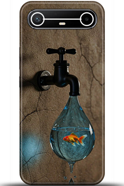 TECNO حافظة سبارك سليم 5G مطبوعة بتقنية HD - أنا عديمة الحماية 5748