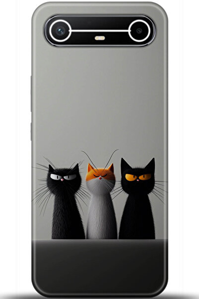 TECNO حافظة سبارك سليم 5G مطبوعة بتقنية HD - أنا عديمة الحماية 5731