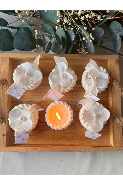 cev den store Nişan Nikah Söz Düğün Bebek Mevlüt Doğum Günü Etiketli Mum 10 A...