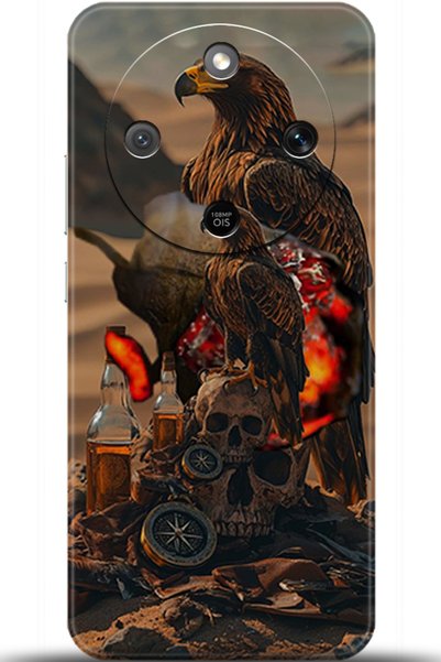 adveksiyon حافظة لهاتف Honor Magic 8 Lite 5G مطبوعة بتقنية HD - I am Defensel...