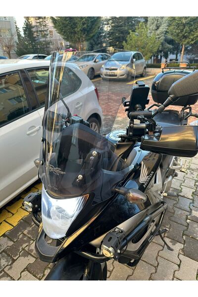SAWTECH Honda VFR800X Crossrunner 2011 2014 UYUMLU TUR CAMI 50CM FÜME VEYA ŞE...