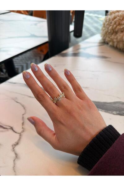 Cadera Jewelry Oval Stone Wave Ring