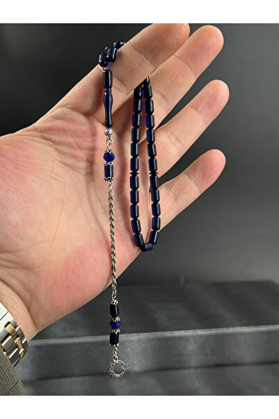 Tesbih-i Hazır Tesbihçilik Nadir Bulunan Bilekboy Kapsül Mavi Kaya Damla Kehr...