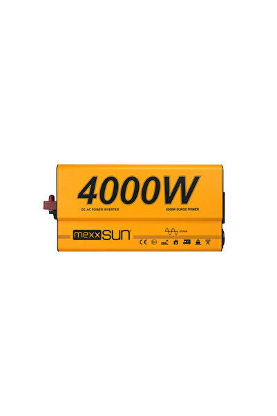 MEXXSUN 4 kW (4000W) 12 V Tam Sinüs İnverter