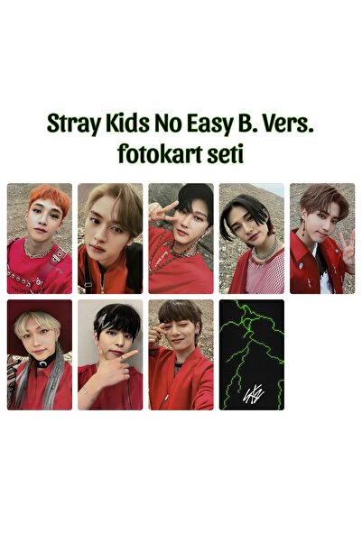 Sntay Stray Kids No Easy B. Vers Fotokart Seti