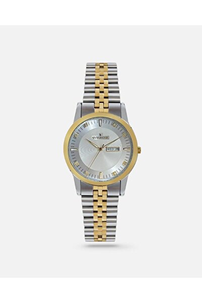 svisrose Sefrose Steel women's watch in silver and gold