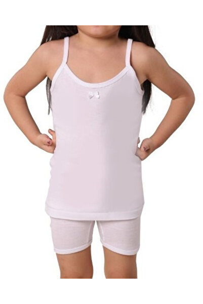 KAİZEN طقم ملابس داخلية بناتي فنيلة علاقي خيط وشورت قطن 100% من 7 - 16 سنة (3...