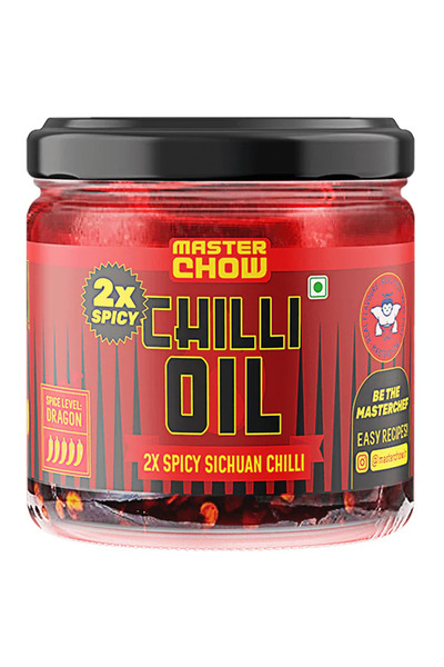 Master Chow 2X SPICY SICHUAN CHILLI OIL 170G