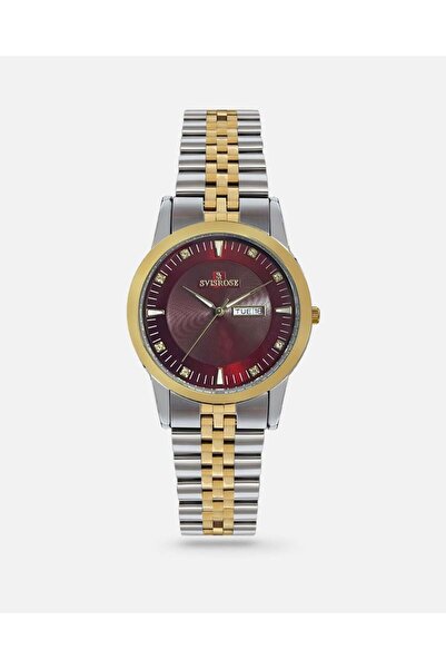 svisrose Sefrose Steel Men's Watch in Silver and Gold