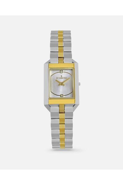 svisrose Sefrose Steel women's watch in silver and gold