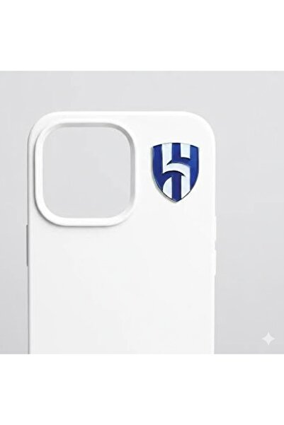 genric ملصق معدني للجوال بشعار نادي الهلال