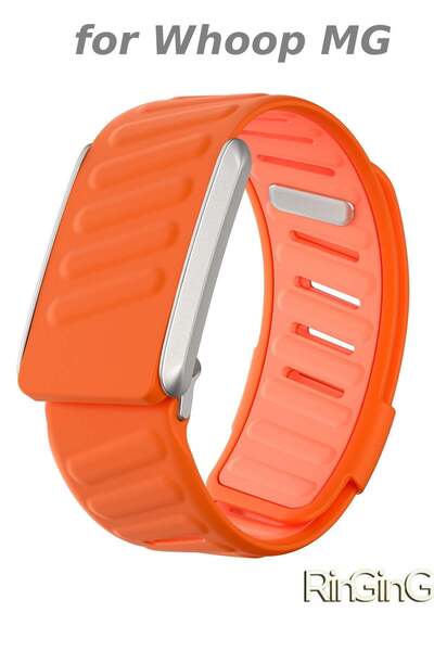 RinGinG سوار بديل من السيليكون الرياضي متوافق مع جهاز تتبع اللياقة البدنية وا...