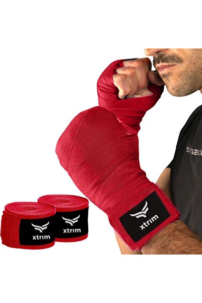 XTRIM Boxing Hand Wraps Set of 2 5 m Wrist Support for MMA, Boxing, Muay Thai...