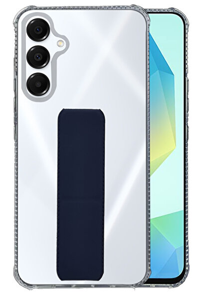 Generic Samsung Galaxy A16 - Shock Proof Silicone Back Cover With Hand Grip H...