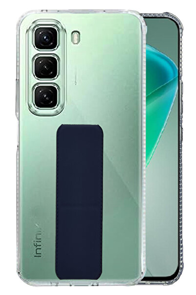 Generic Infinix Hot 50 4G - Shock Proof Silicone Back Cover With Hand Grip Ho...