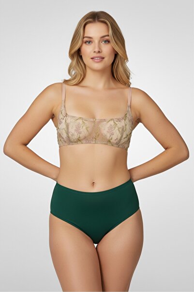 Etam Women Non Padded Embroidered Bra, Multicolor