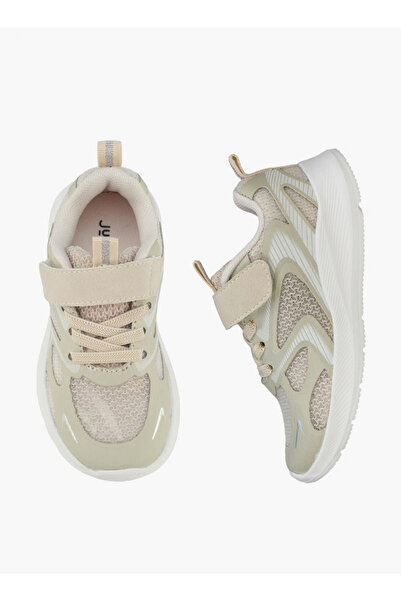 Juniors Boys Hook & Loop Ankle Sneakers