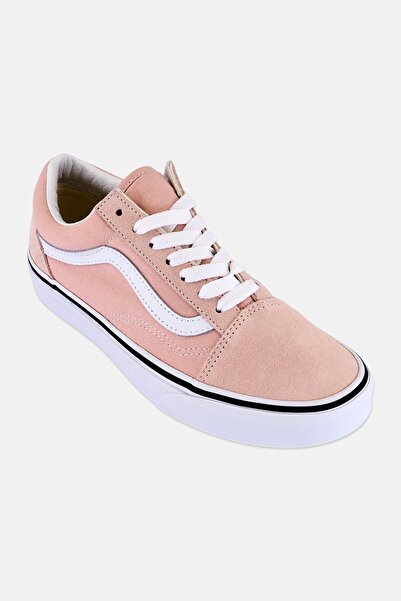 Vans أحذية تزلج نسائية من طراز أولد سكول دانتيل ، لون وردي