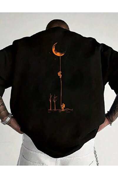 PENTHİLUS Men's Short-Sleeved T-Shirt - Men's Oversize T-Shirt